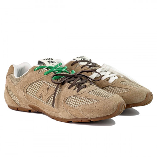 9000New Balance x Miu Miu 530 SL Light Brown (сетка)