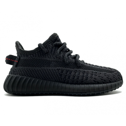 Adidas Yeezy Kids Boost 350 V2 "Static Black"